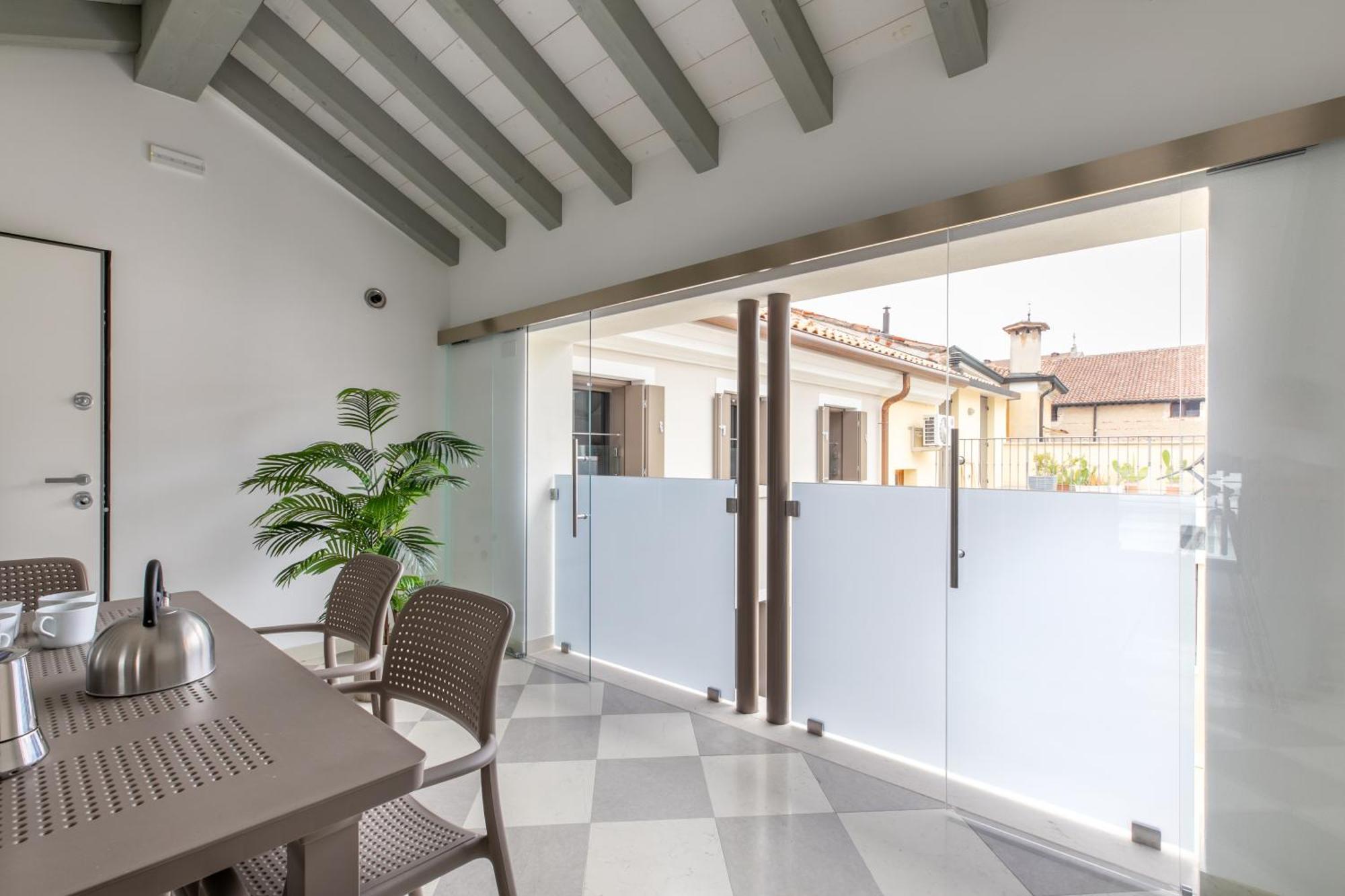 Corte Alle Mura - Mansarda Lux Cittadella Bagian luar foto